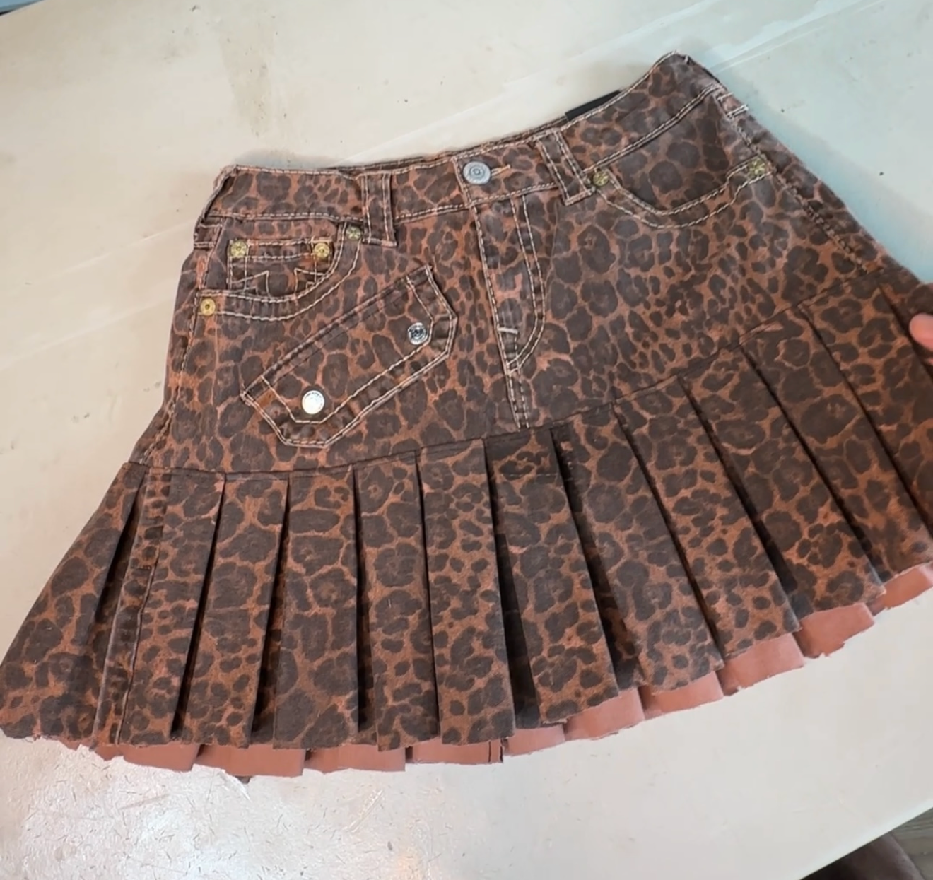 Reworked True Religion Skirt